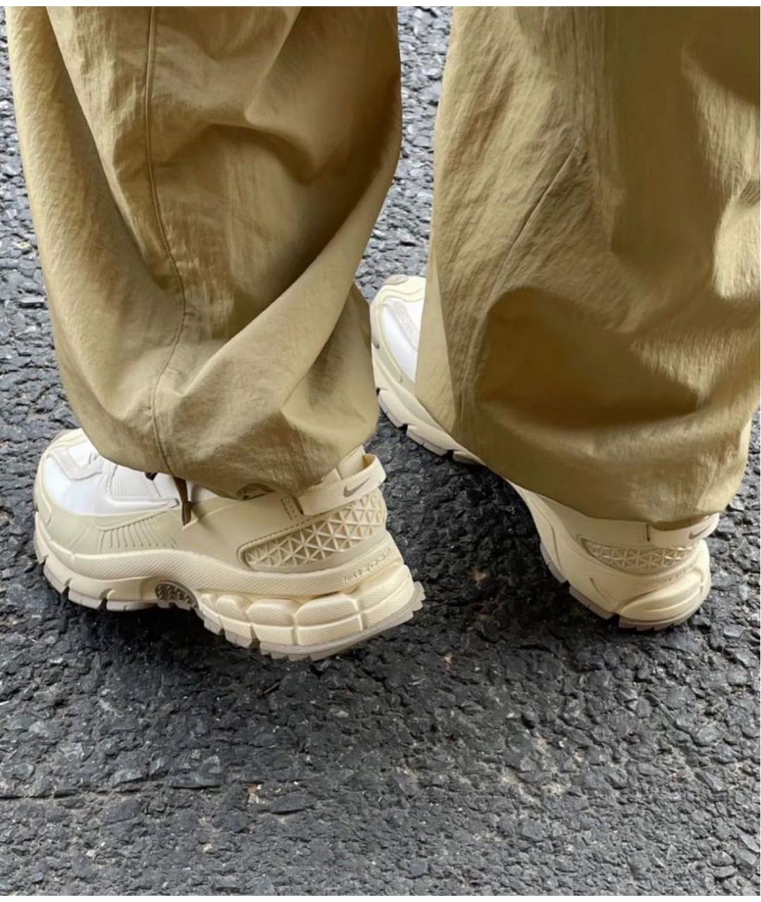 NIKE Бежевые низкие кроссовки / кеды, фото 8