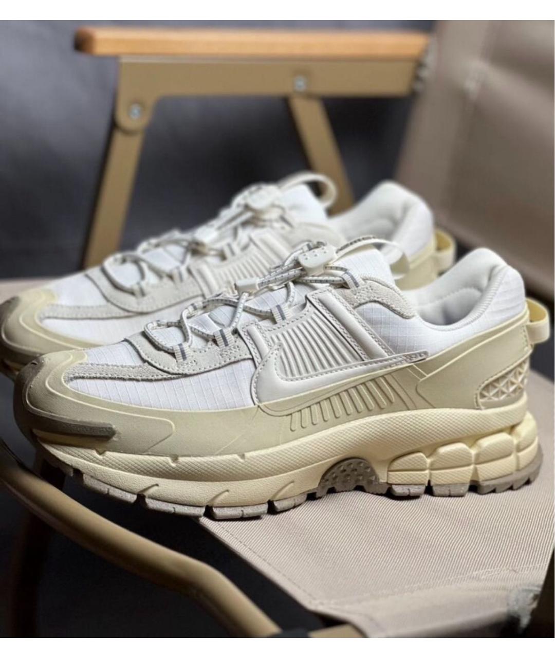 NIKE Бежевые низкие кроссовки / кеды, фото 5