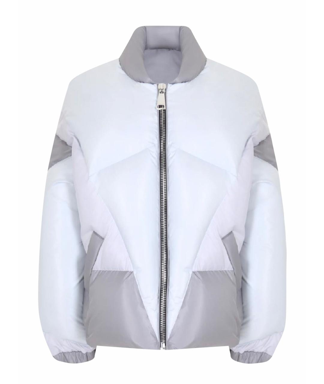 KHRISJOY Серый полиуретановый пуховик, фото 1