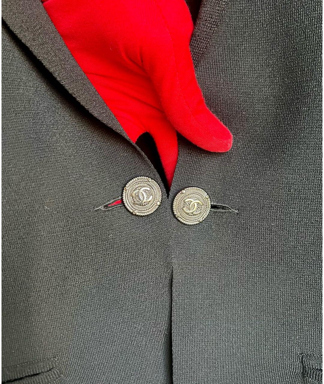 CHANEL Черный жилет, фото 2