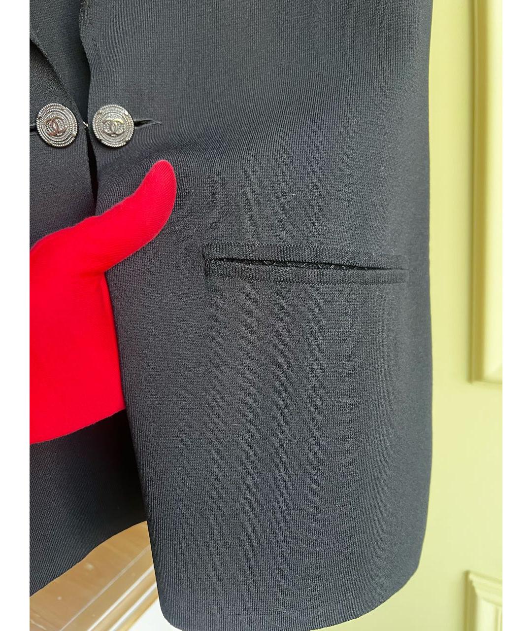 CHANEL Черный жилет, фото 5