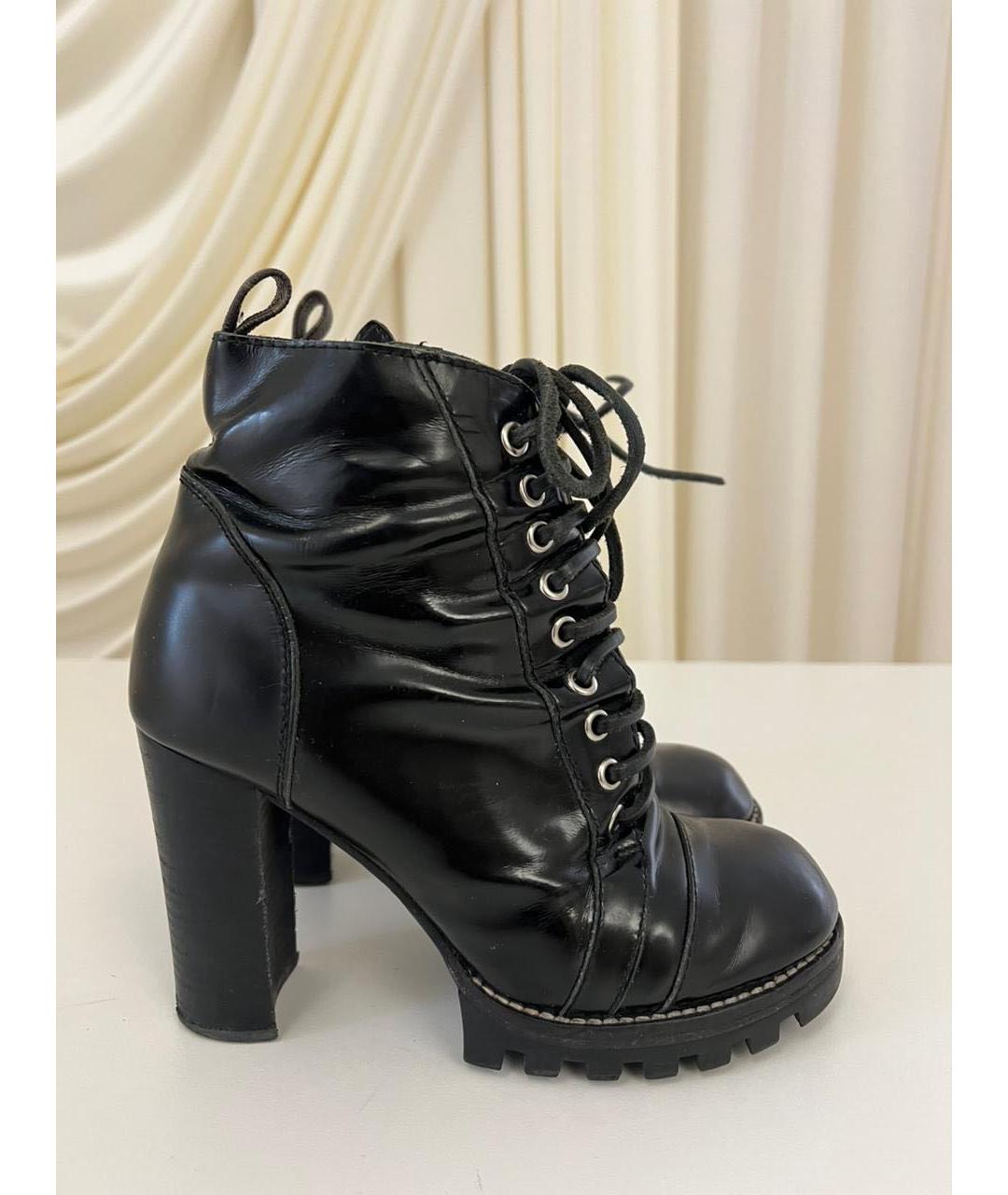 LOUIS VUITTON Черные ботильоны, фото 9