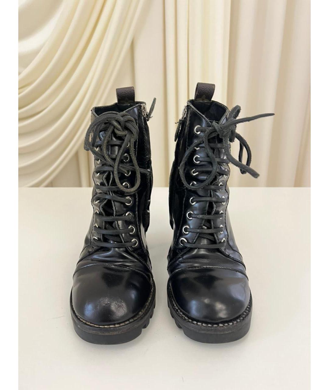 LOUIS VUITTON Черные ботильоны, фото 2