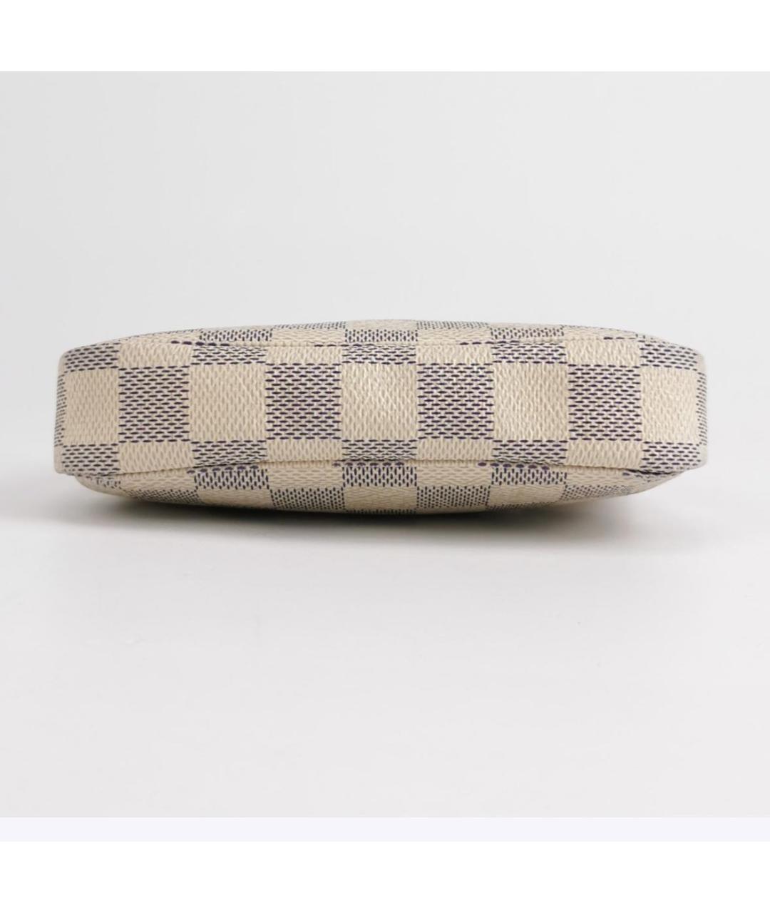 LOUIS VUITTON Белая сумка с короткими ручками из искусственной кожи, фото 3