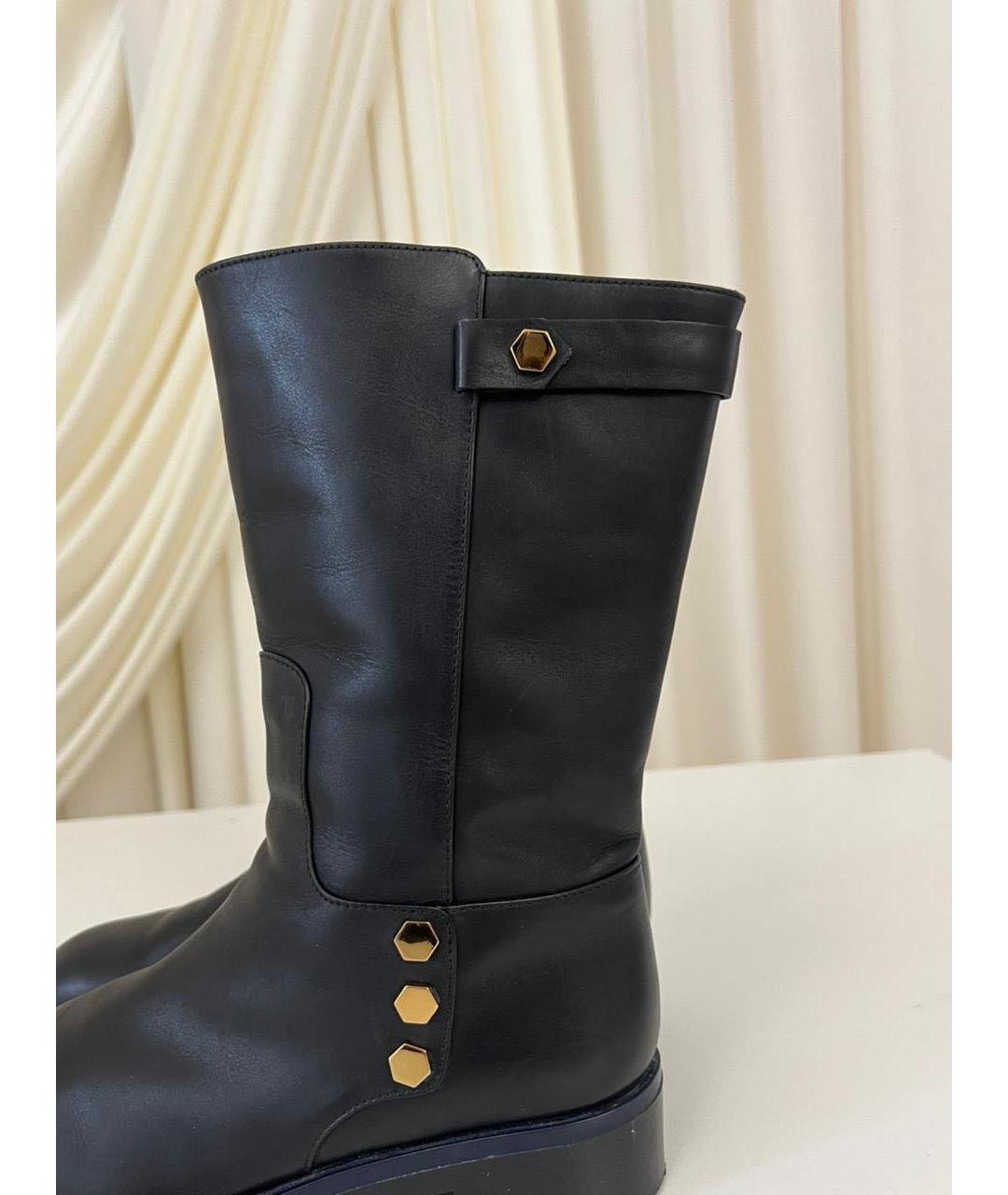 TOD'S Черные сапоги, фото 5