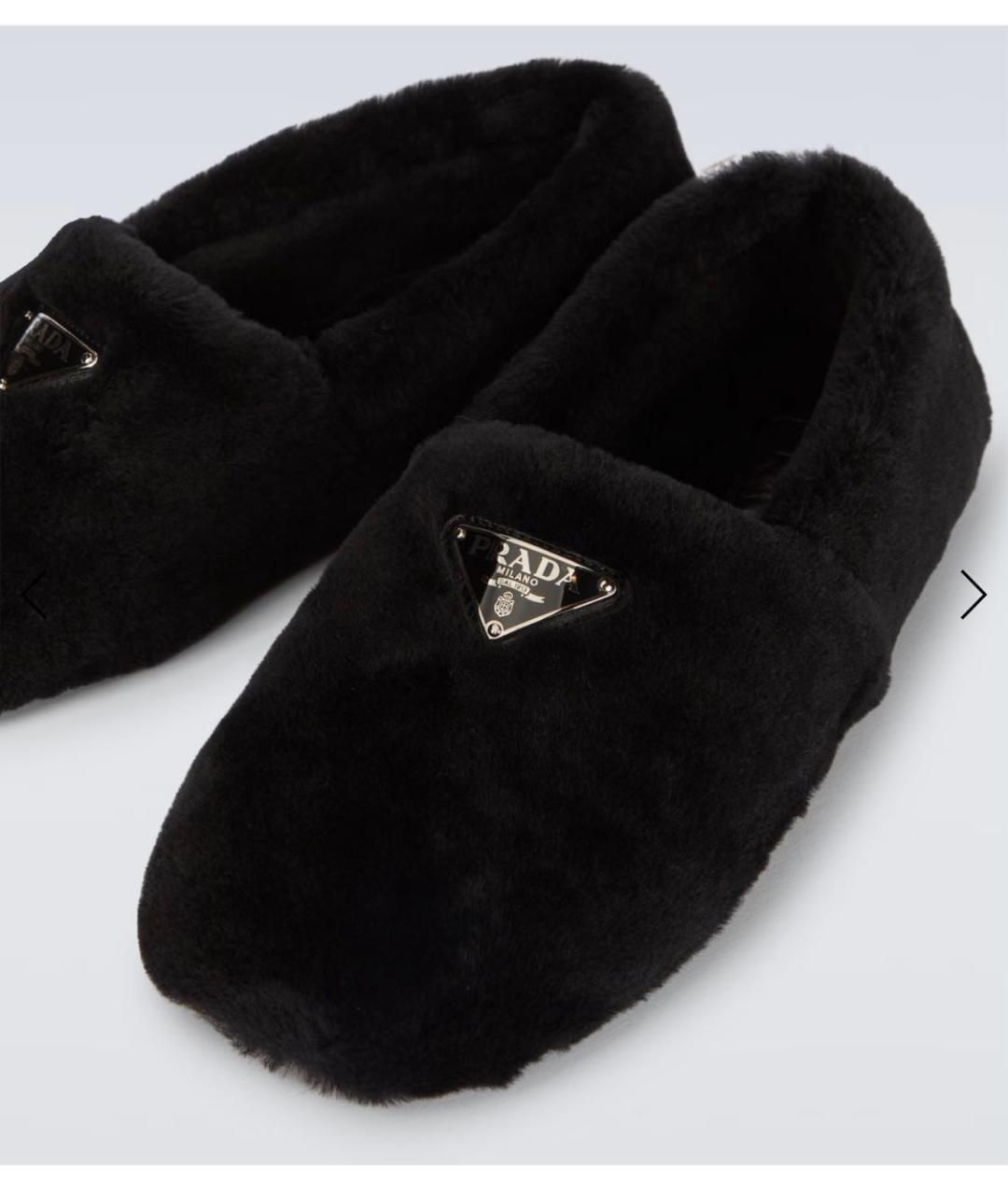 PRADA Черные лоферы, фото 5