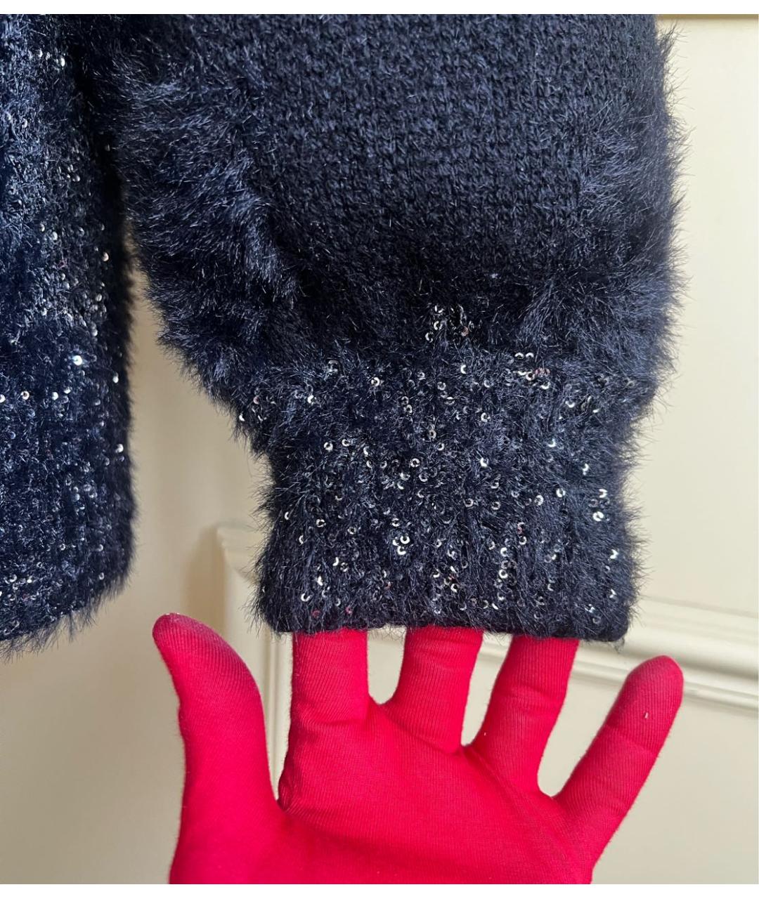 DIANE VON FURSTENBERG Черный кардиган, фото 6