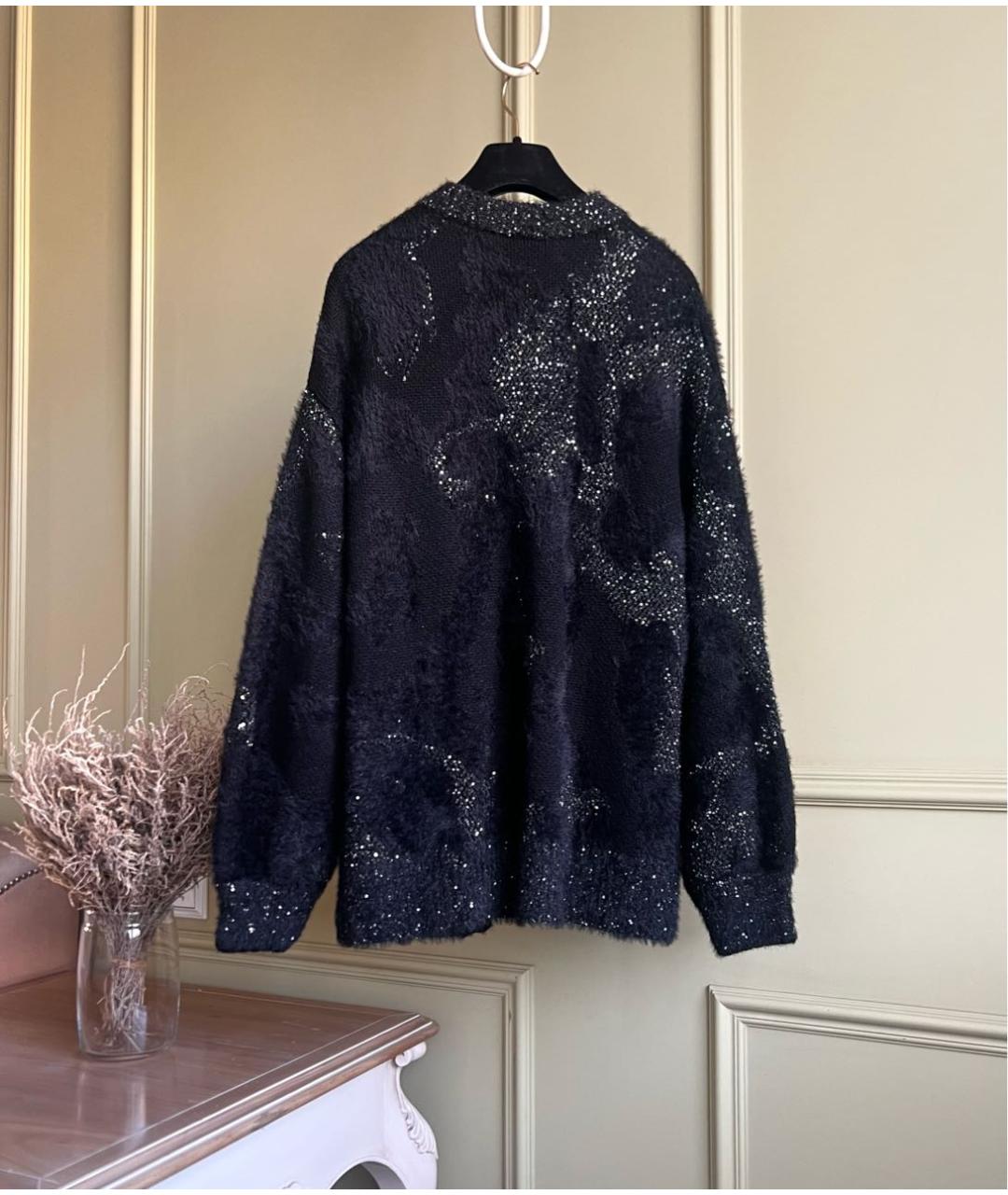 DIANE VON FURSTENBERG Черный кардиган, фото 5