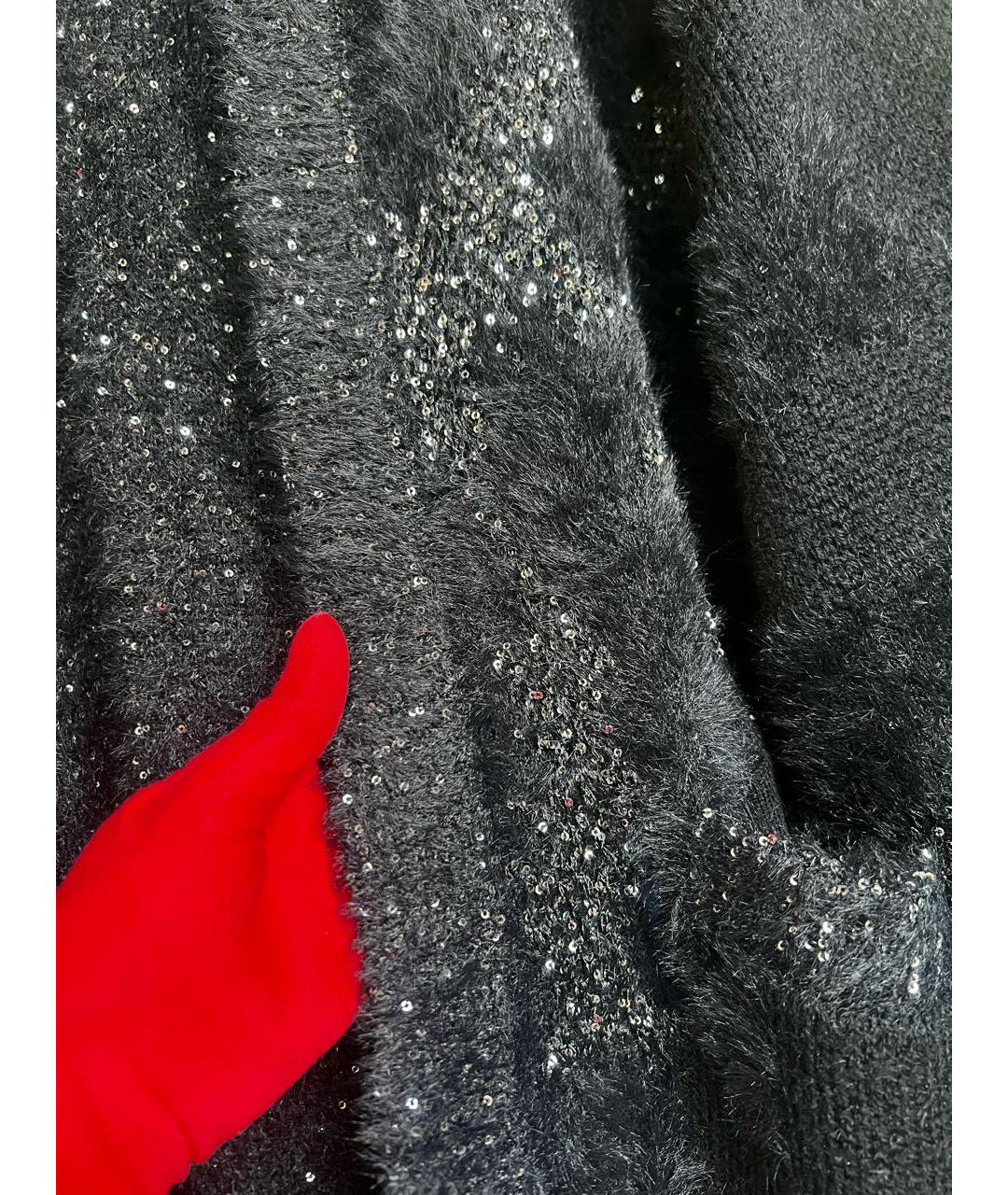 DIANE VON FURSTENBERG Черный кардиган, фото 4