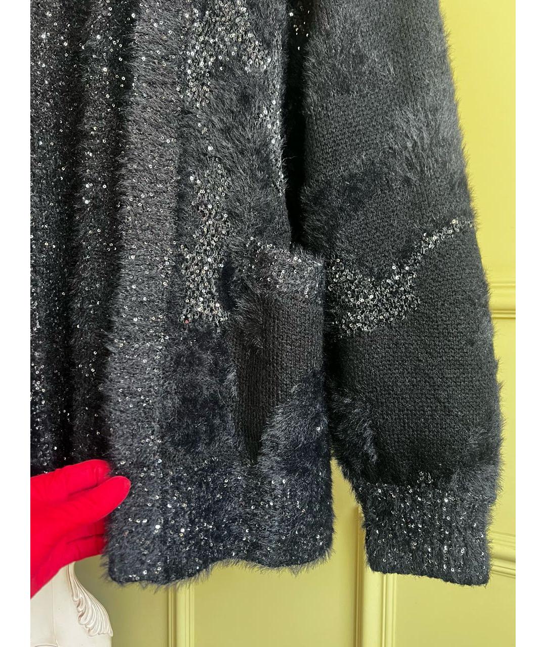 DIANE VON FURSTENBERG Черный кардиган, фото 2