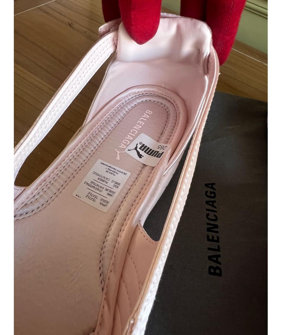 BALENCIAGA Розовые балетки, фото 8