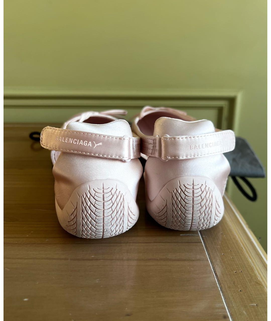 BALENCIAGA Розовые балетки, фото 5