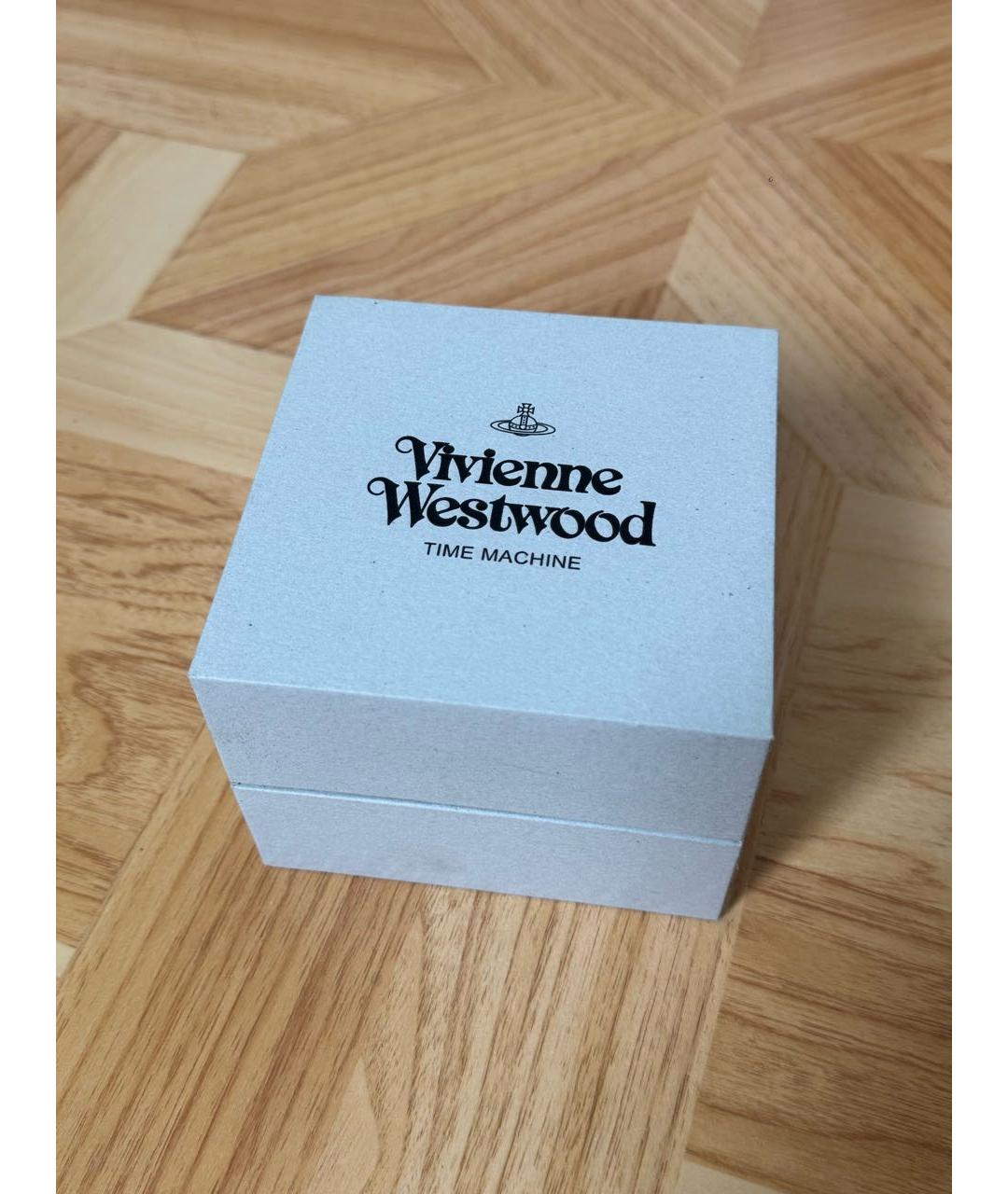 VIVIENNE WESTWOOD Золотые металлические часы, фото 5