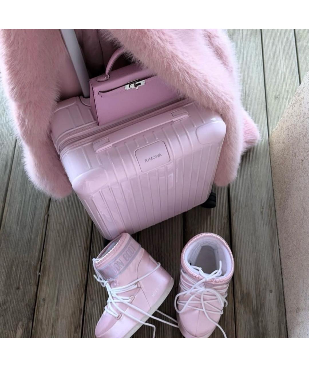 Rimowa Розовый чемодан, фото 7