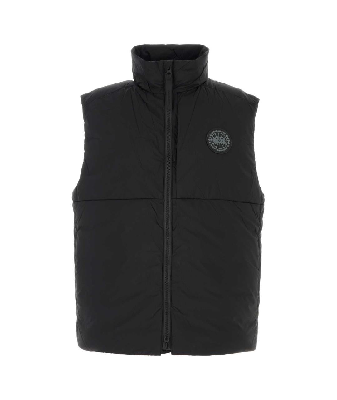 CANADA GOOSE Черный полиамидовый жилет, фото 1