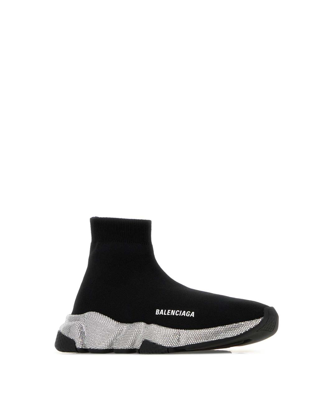 BALENCIAGA Черные синтетические кроссовки, фото 2