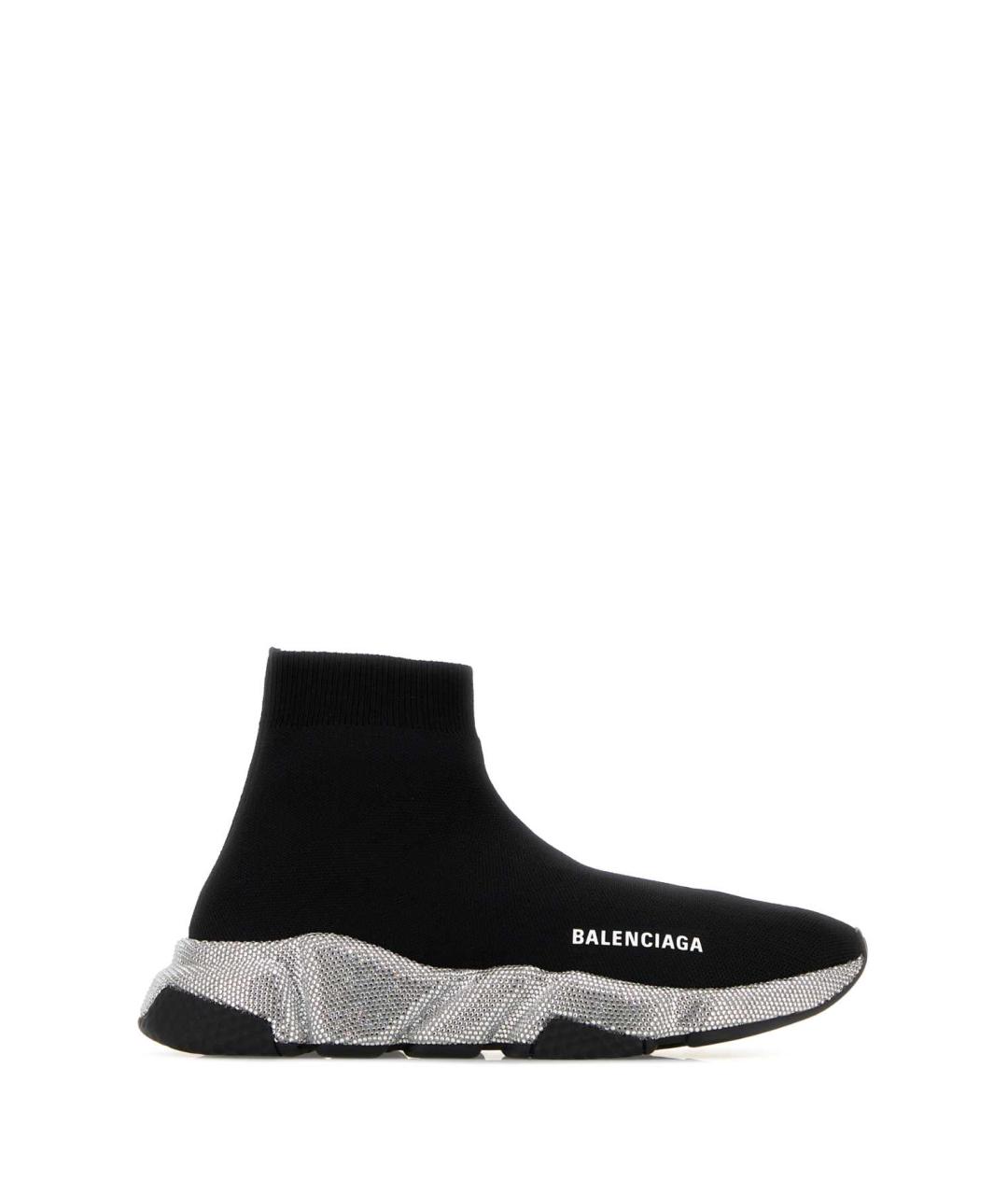 BALENCIAGA Черные синтетические кроссовки, фото 1