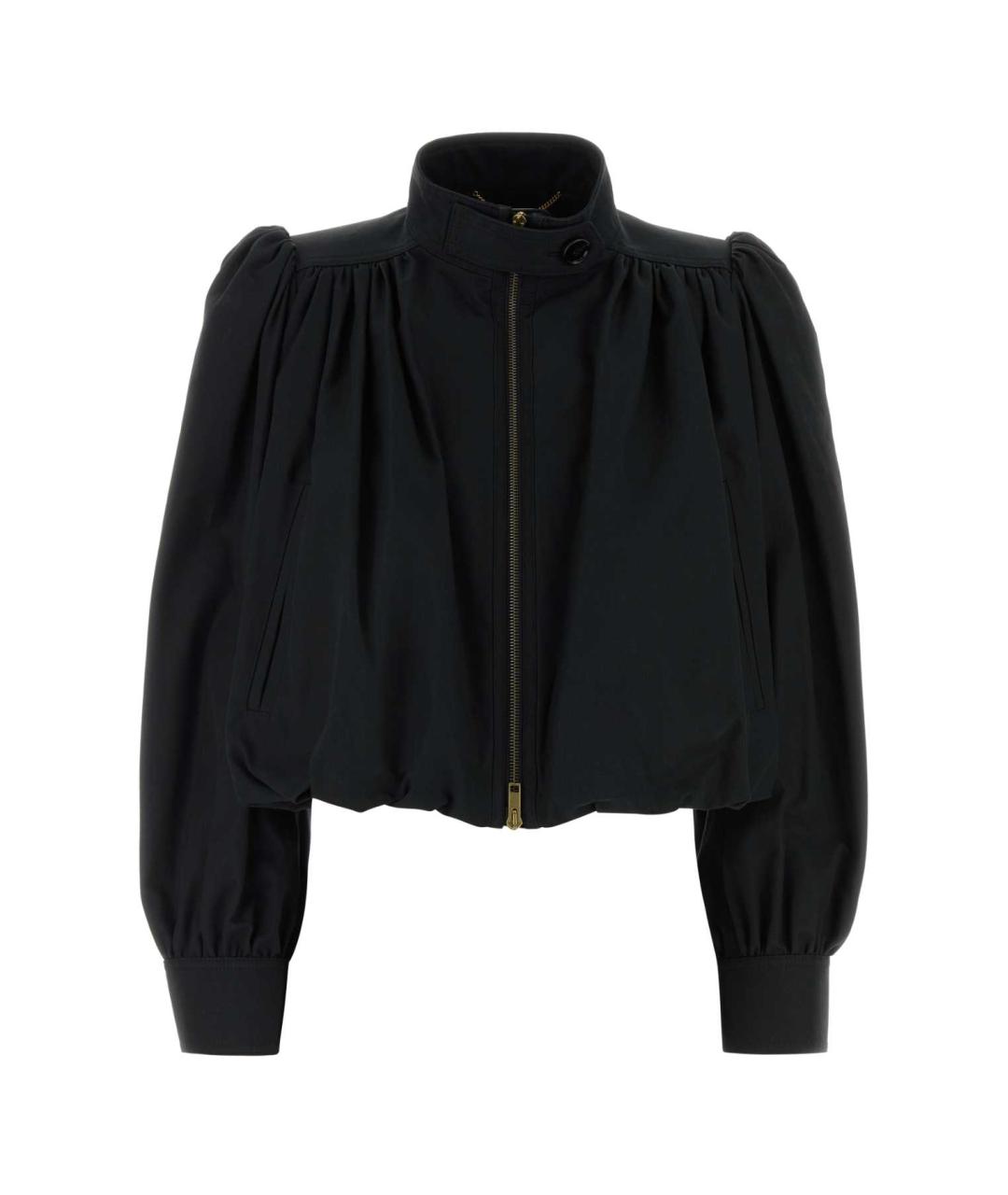 CHLOE Черная хлопковая куртка, фото 1