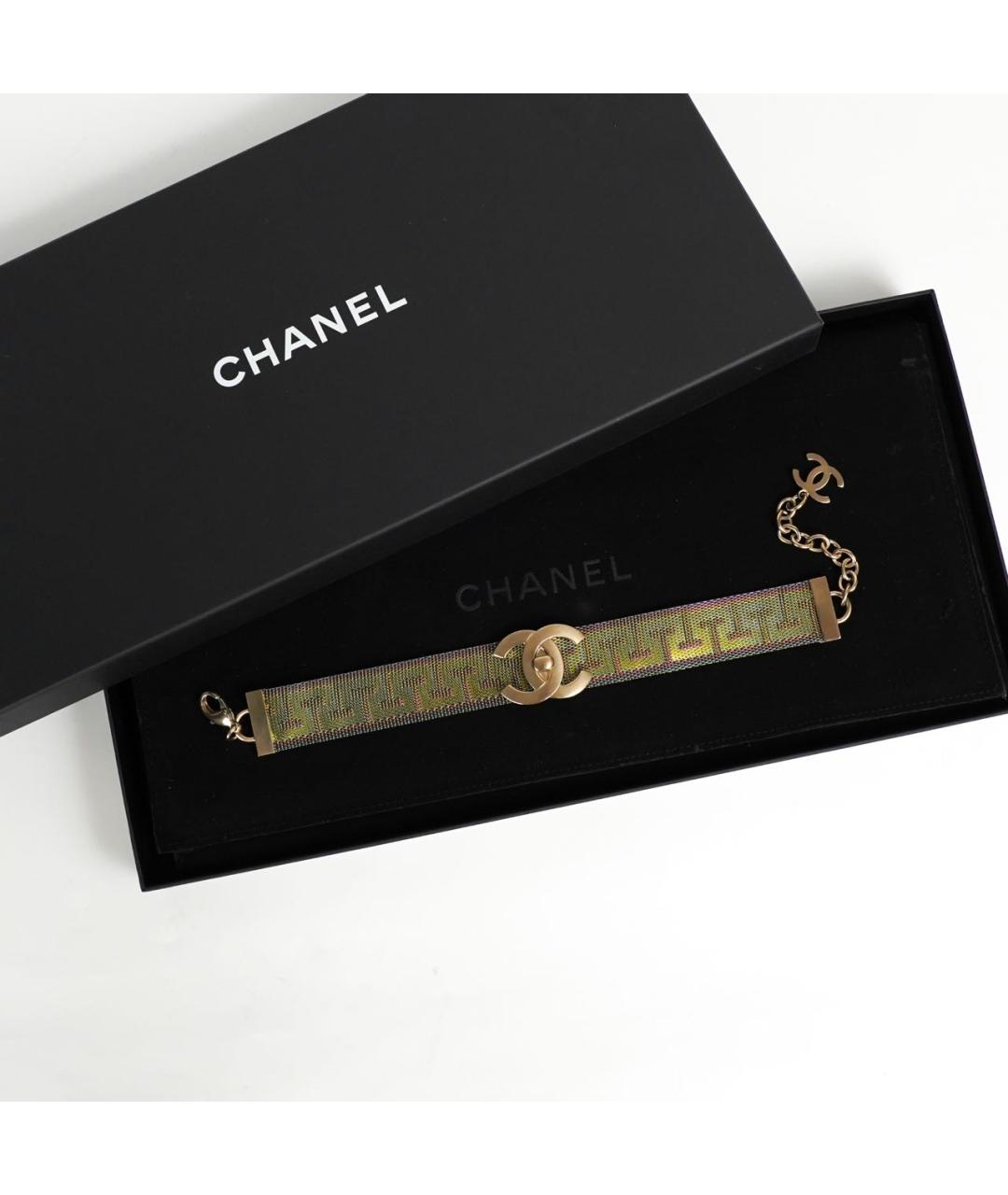 CHANEL Мульти металлический чокер, фото 3