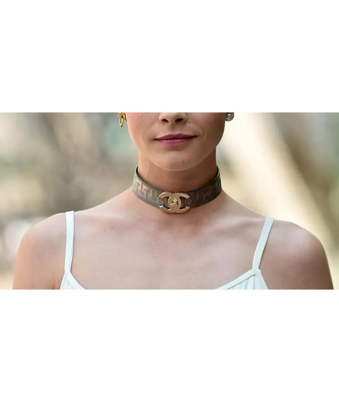 CHANEL Мульти металлический чокер, фото 5