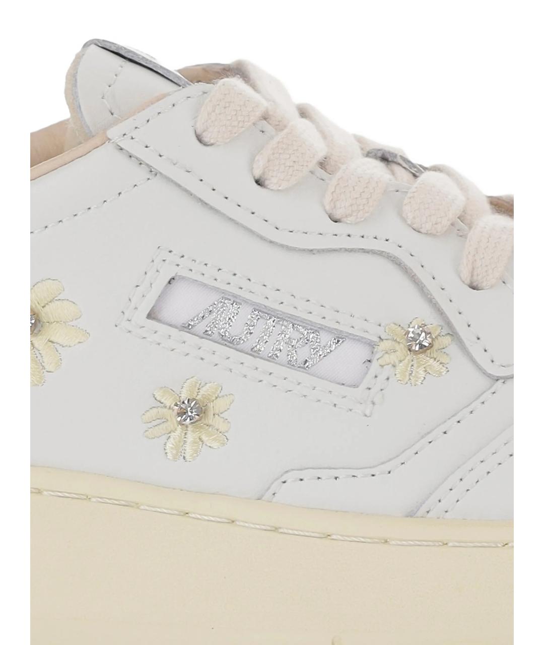 AUTRY Белые кожаные кеды, фото 2