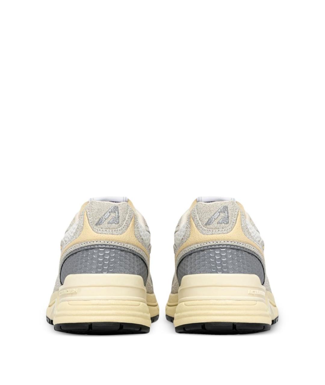 AUTRY Серые замшевые кроссовки, фото 4