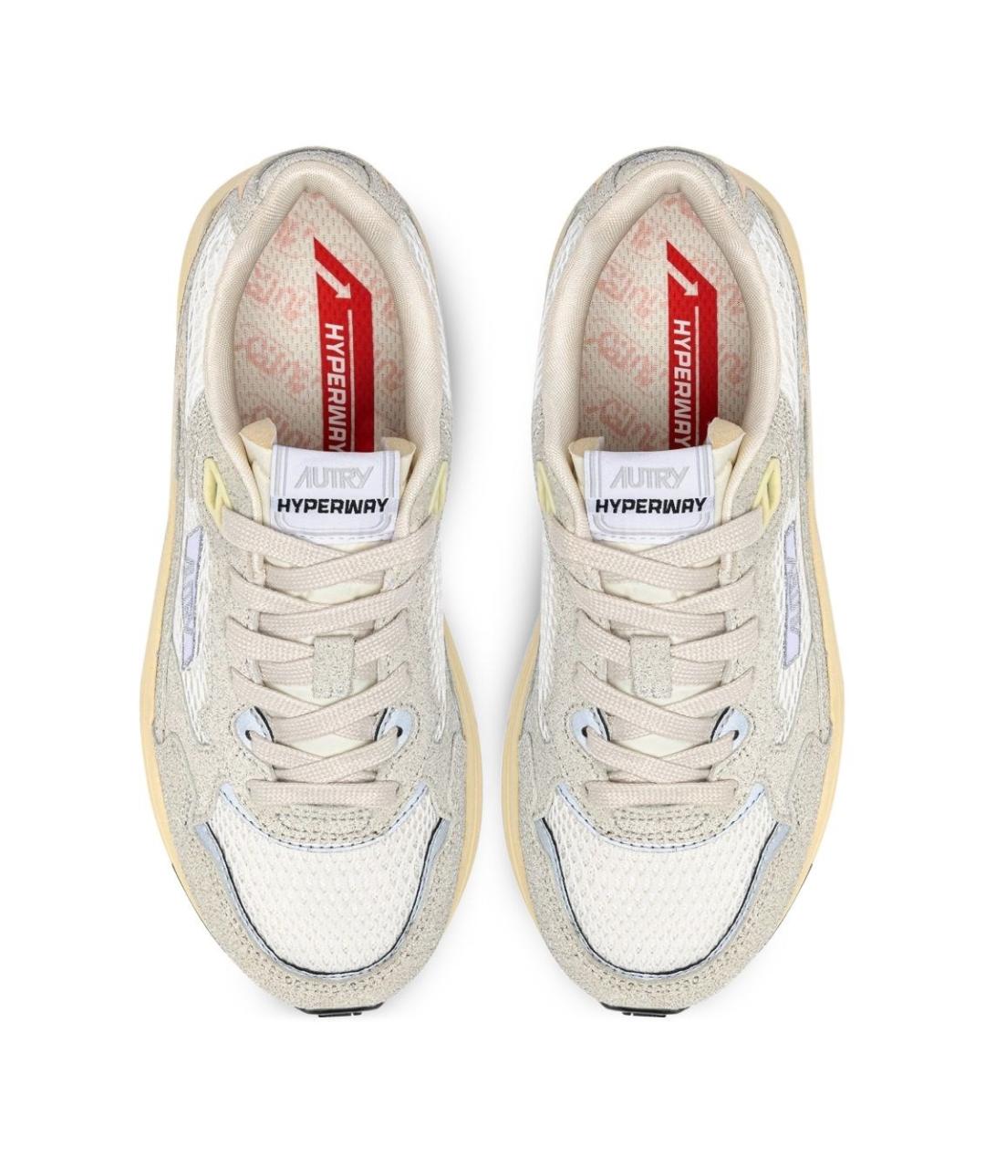 AUTRY Серые замшевые кроссовки, фото 5