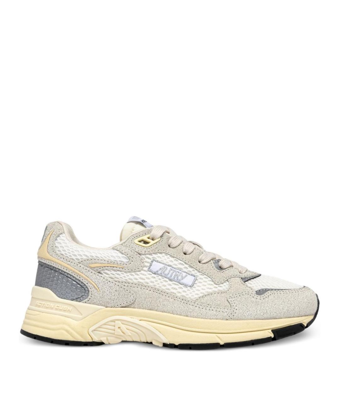 AUTRY Серые замшевые кроссовки, фото 1