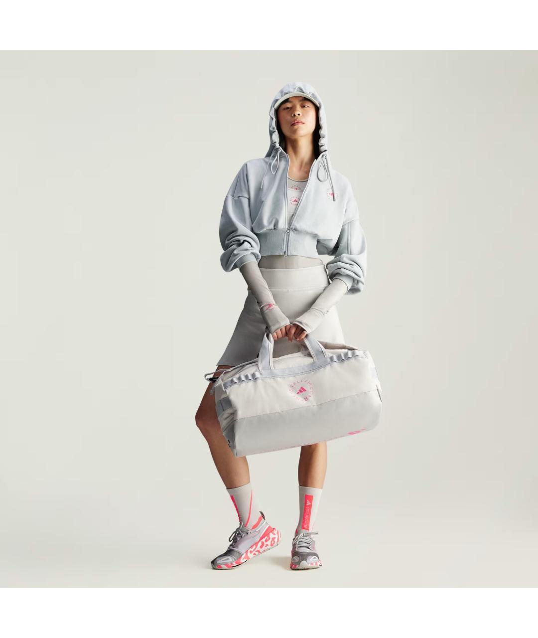 ADIDAS BY STELLA MCCARTNEY Серая дорожная/спортивная сумка, фото 6