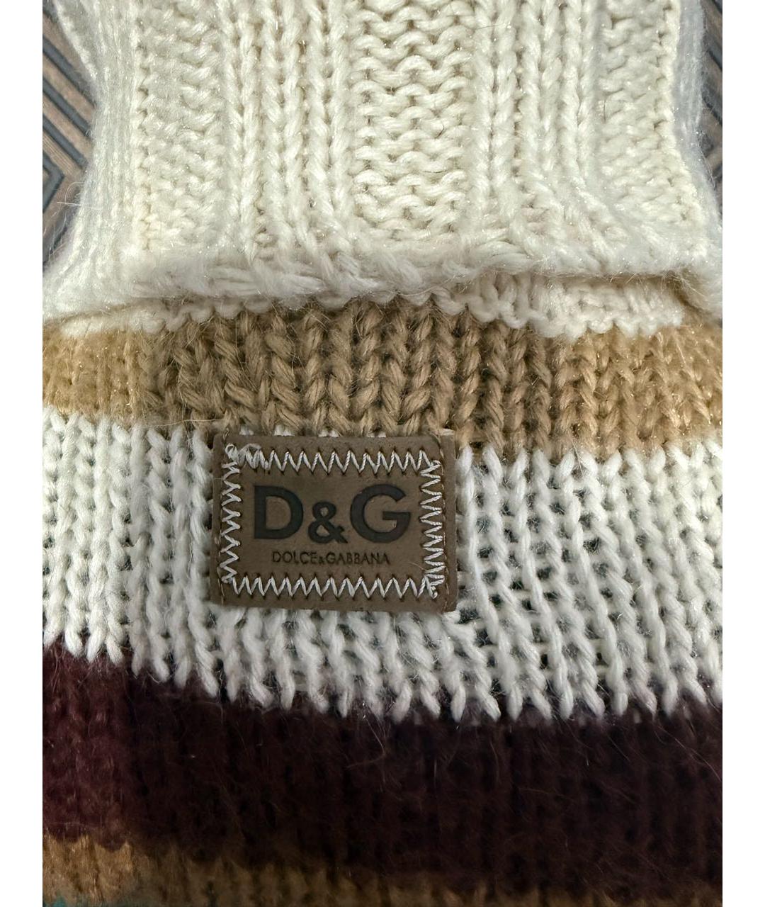 DOLCE&GABBANA Мульти шерстяной джемпер / свитер, фото 7