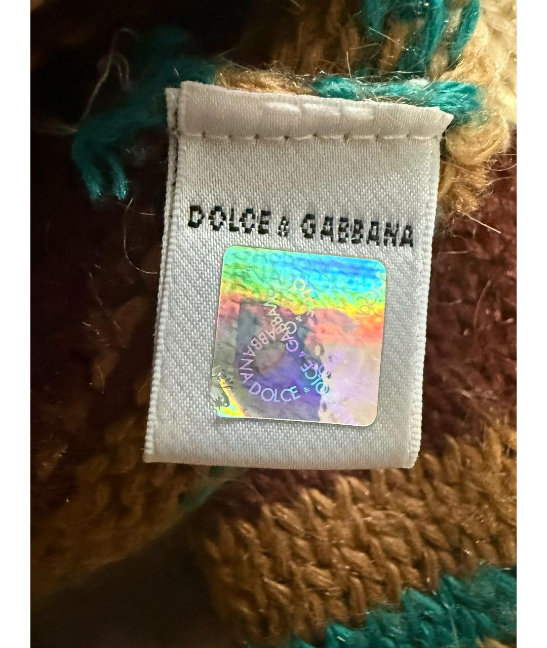 DOLCE&GABBANA Мульти шерстяной джемпер / свитер, фото 5