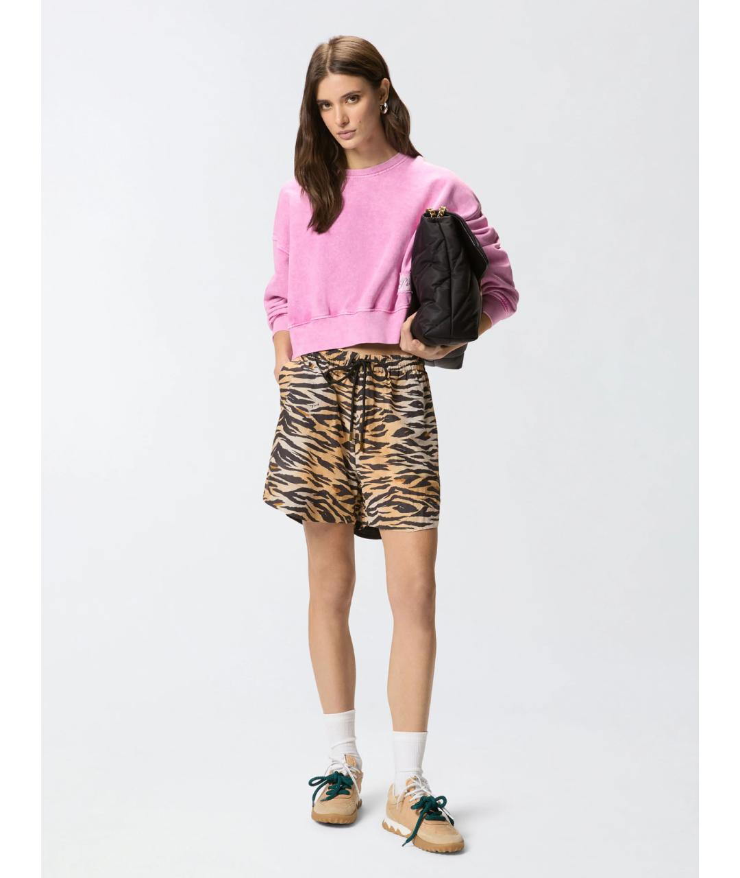 PINKO Мульти хлопковые шорты, фото 2