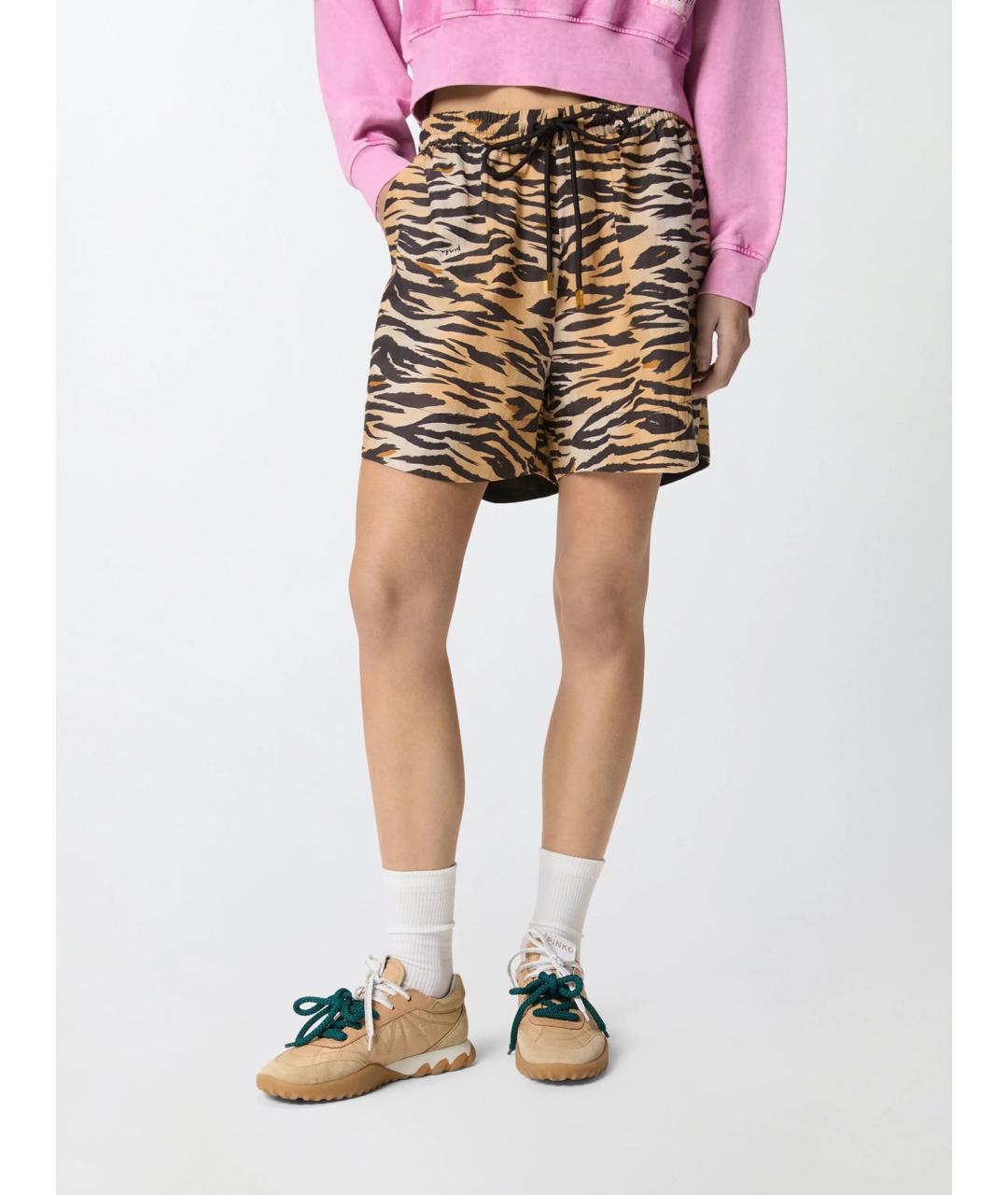 PINKO Мульти хлопковые шорты, фото 3