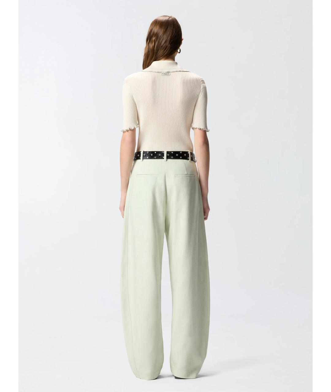 PINKO Бежевая хлопковая блузы, фото 4