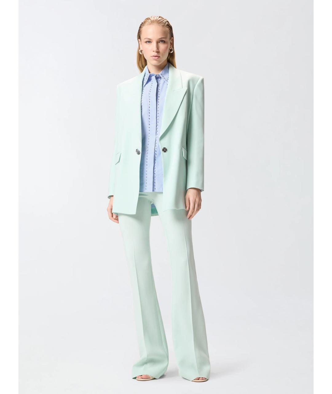 PINKO Зеленый вискозный жакет/пиджак, фото 2