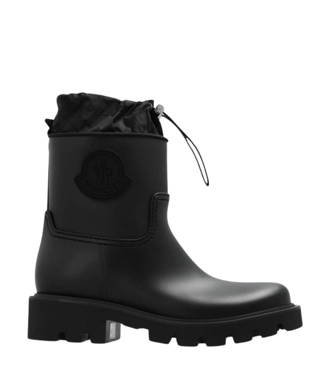 MONCLER Черные ботинки, фото 1
