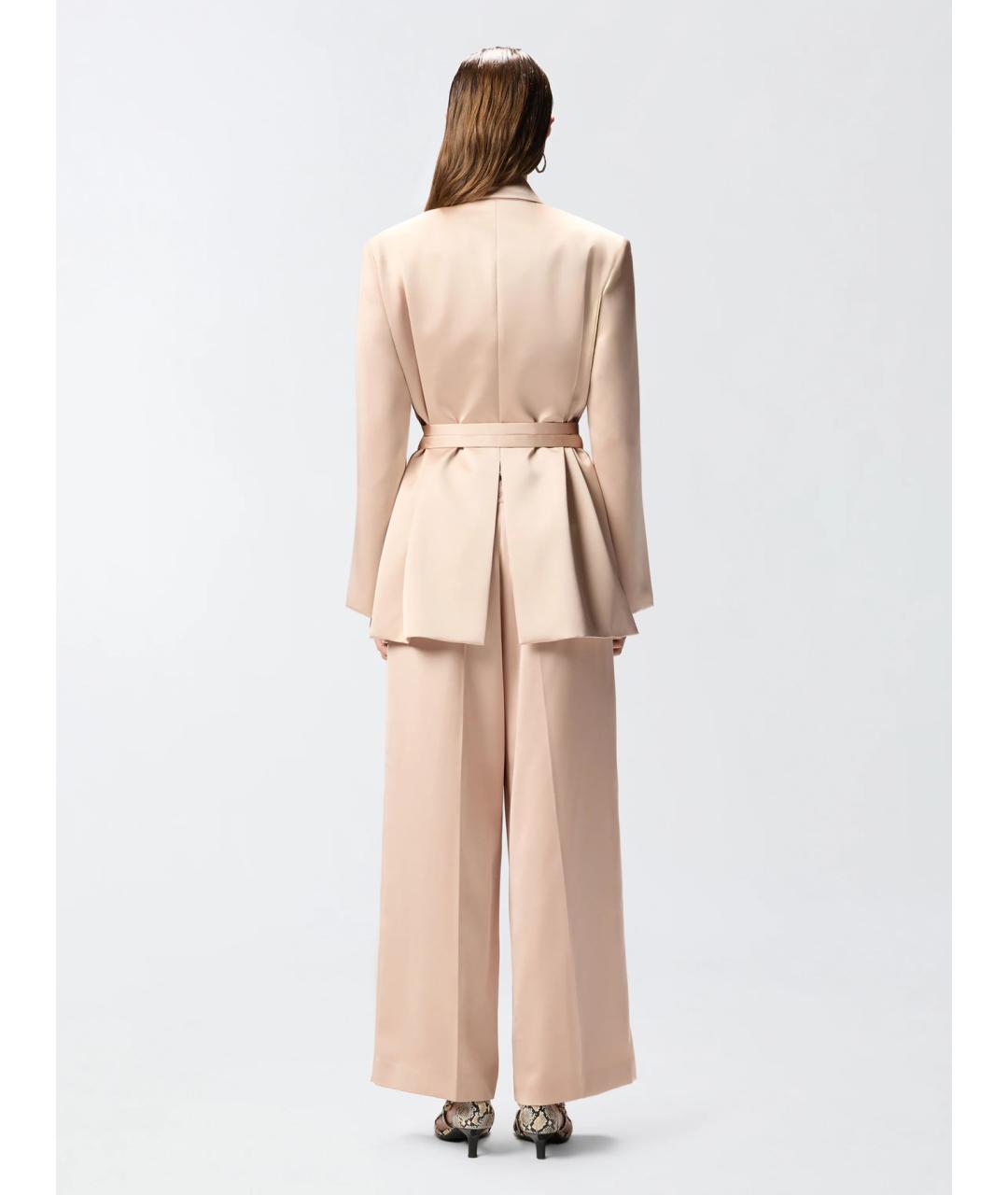 PINKO Розовый ацетатный жакет/пиджак, фото 4