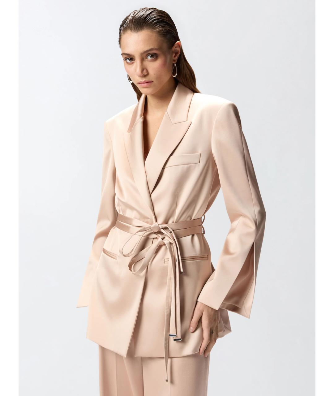 PINKO Розовый ацетатный жакет/пиджак, фото 3