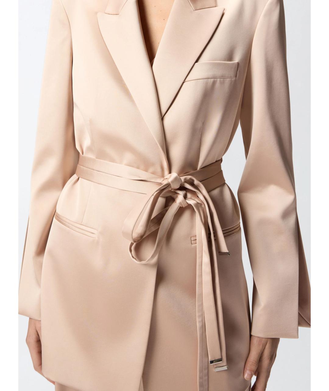 PINKO Розовый ацетатный жакет/пиджак, фото 5