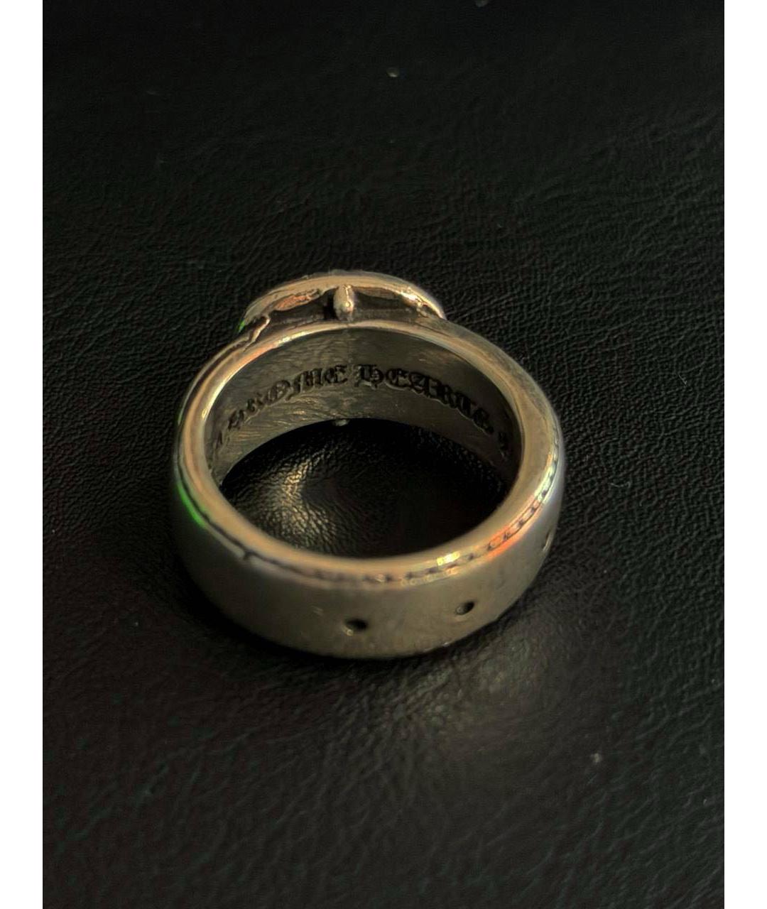 CHROME HEARTS Серебряное серебряное кольцо, фото 3