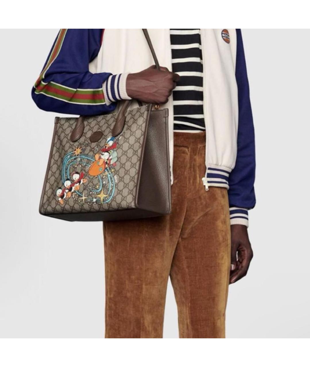 GUCCI Оранжевая кожаная сумка через плечо, фото 8