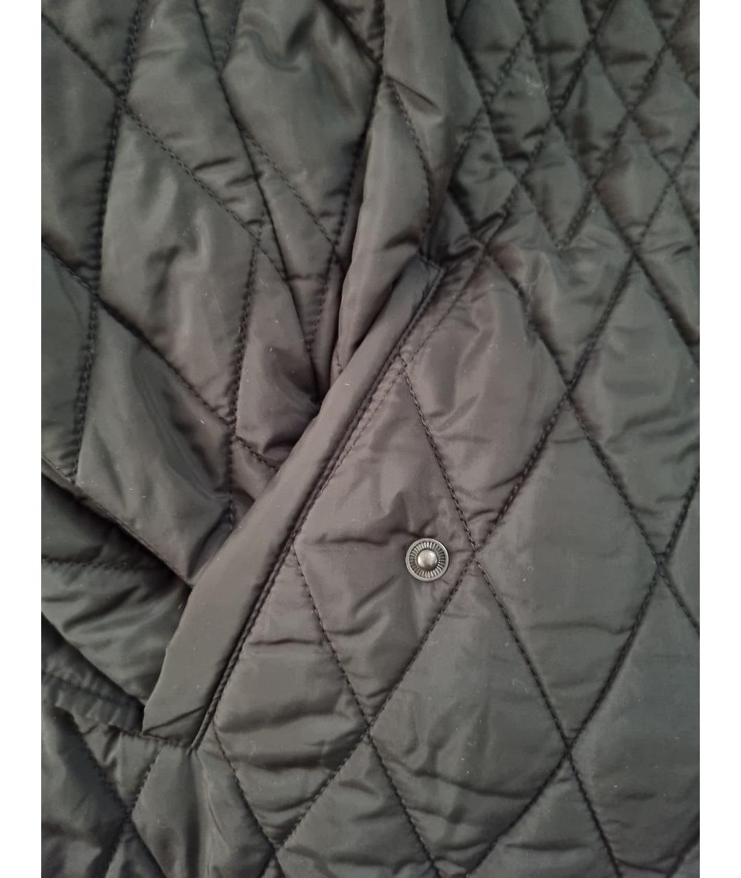 KARL LAGERFELD Черная полиэстеровая куртка, фото 5