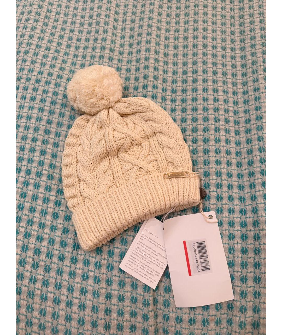 ZIMMERMANN Белая хлопковая шапка, фото 2