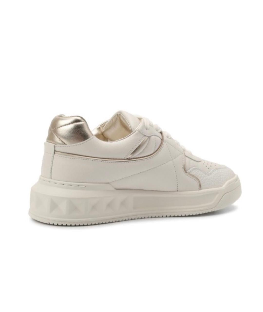 VALENTINO Белые кожаные кеды, фото 2