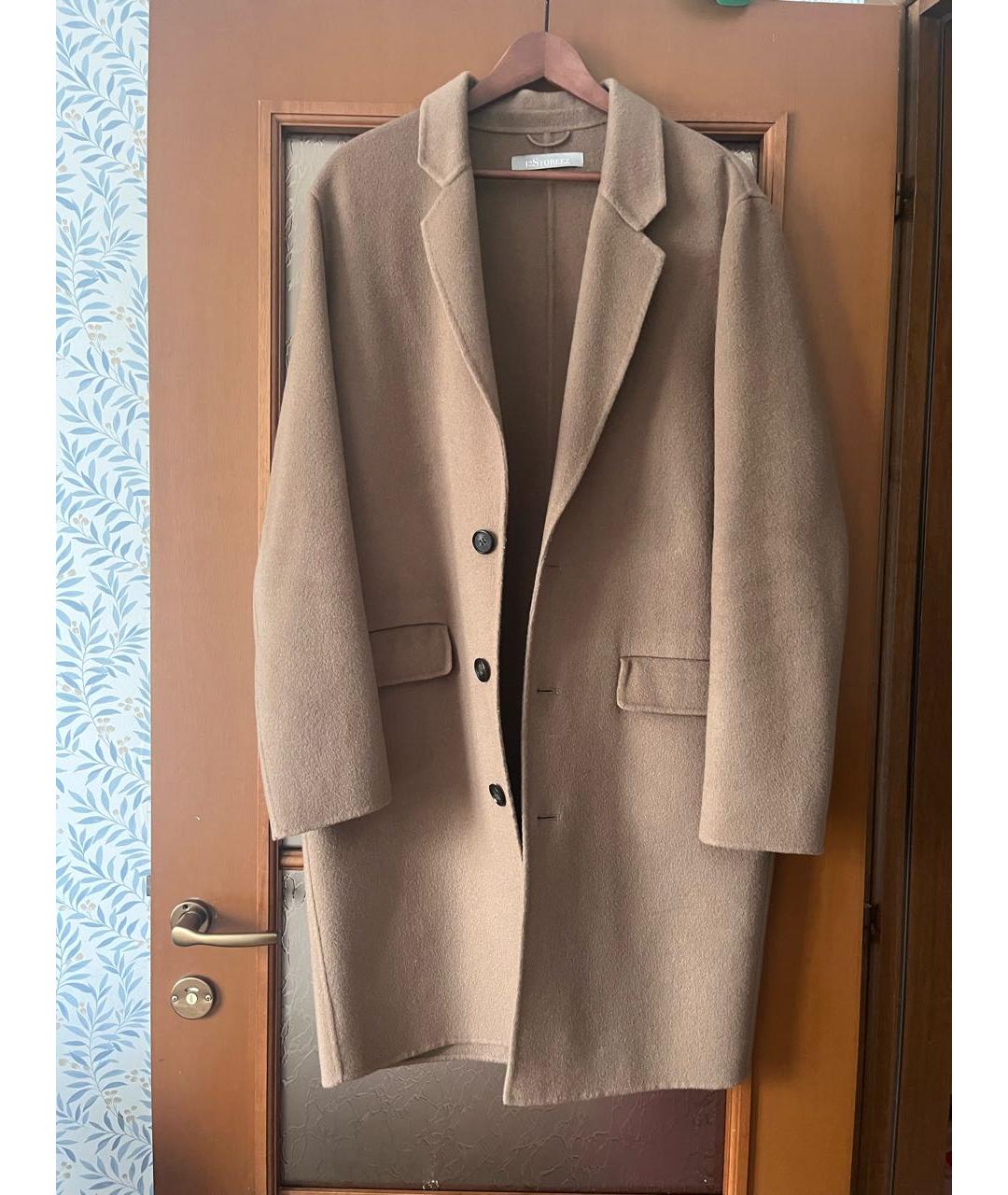 12 STOREEZ Коричневое шерстяное пальто, фото 9