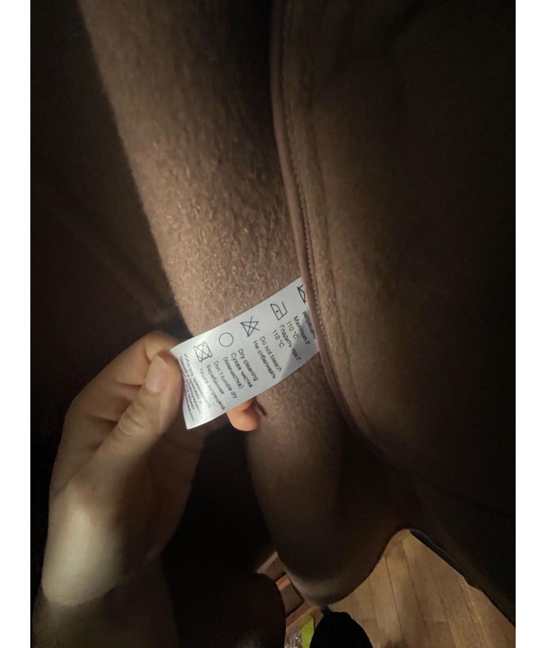 12 STOREEZ Коричневое шерстяное пальто, фото 6