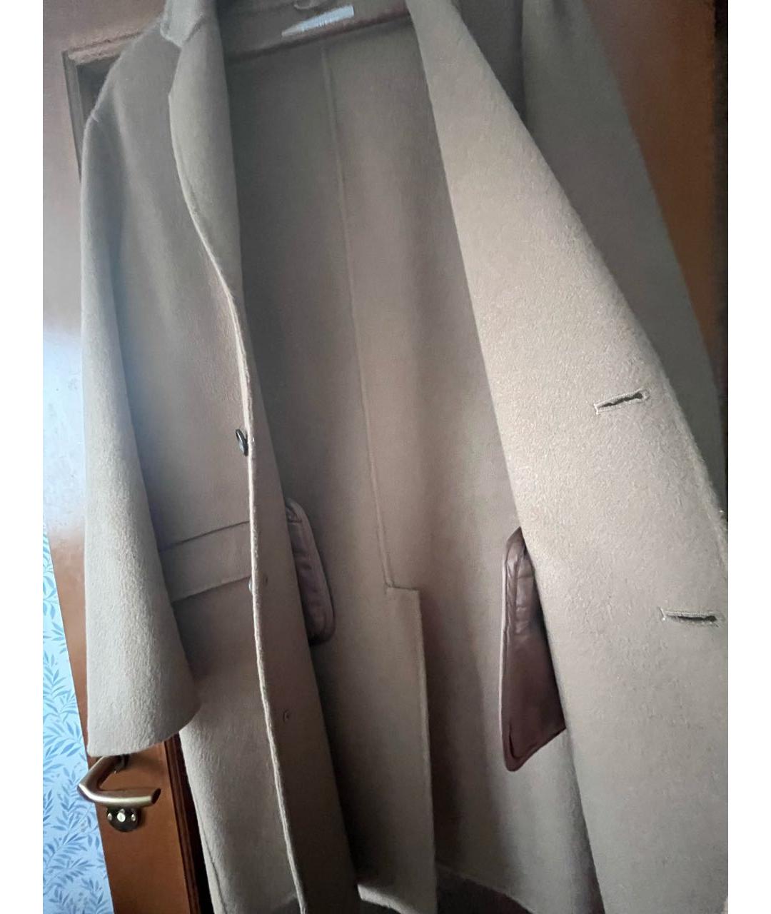 12 STOREEZ Коричневое шерстяное пальто, фото 7