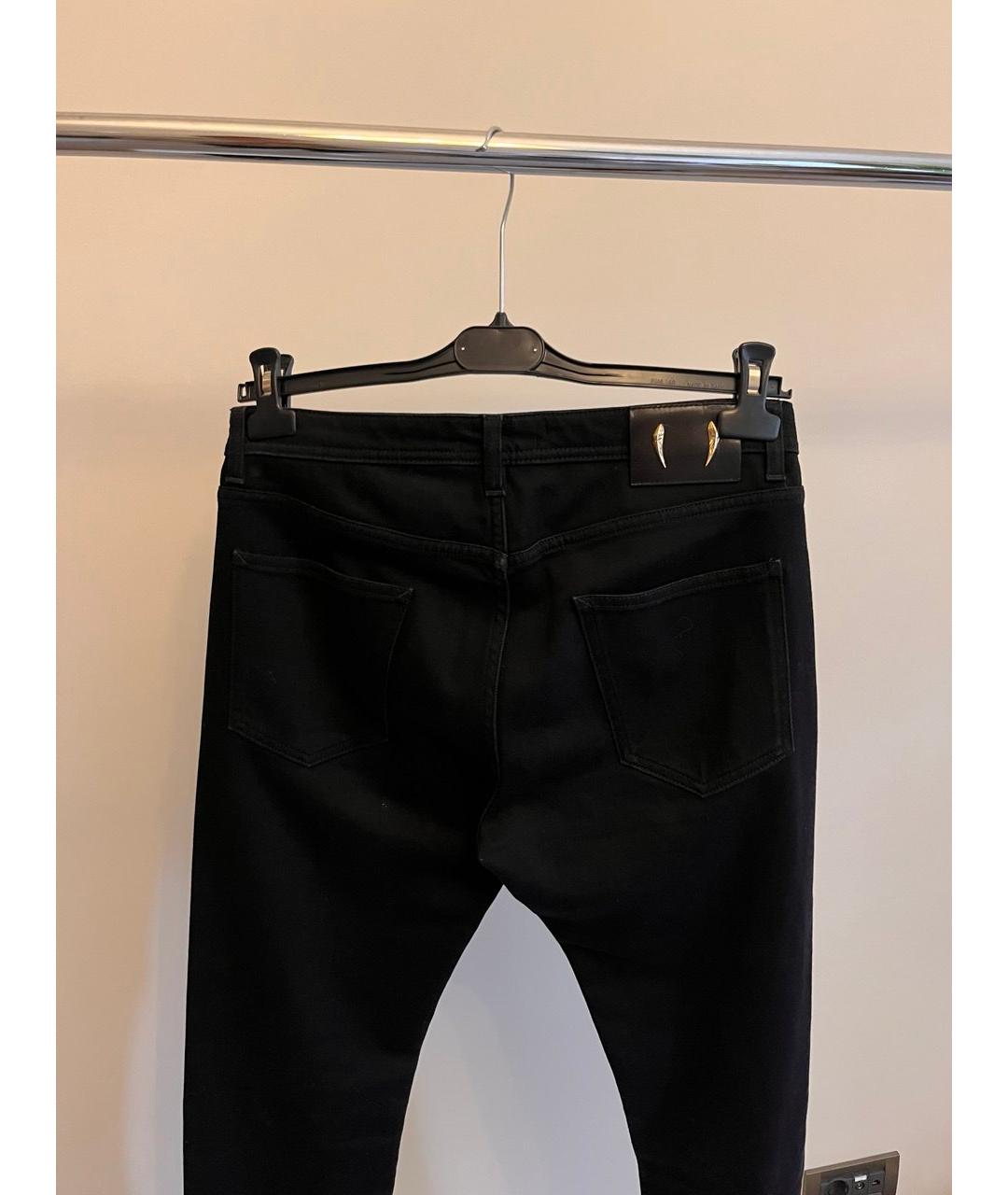 ROBERTO CAVALLI Черные джинсы скинни, фото 2