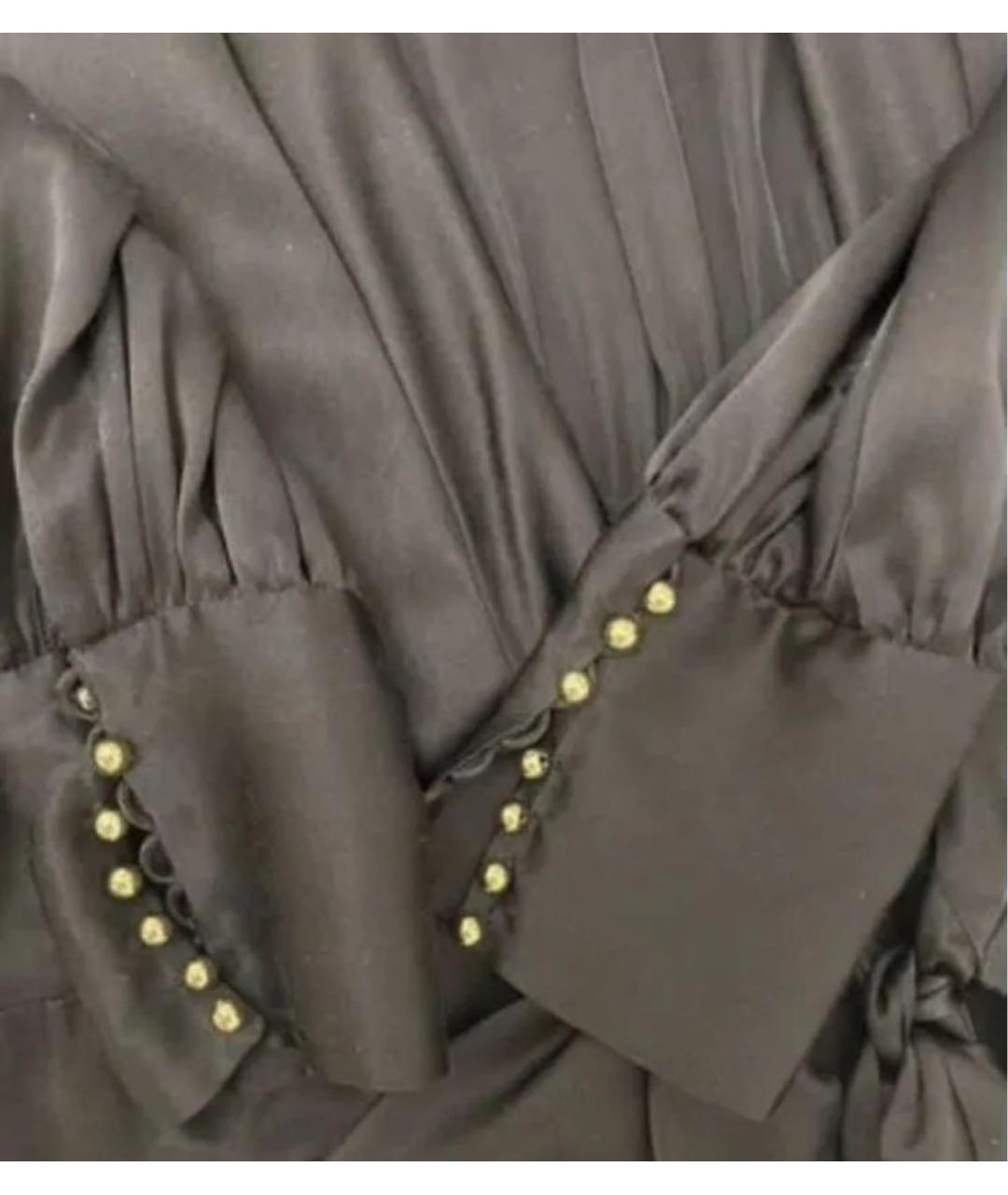 ZIMMERMANN Черное шелковое вечернее платье, фото 4