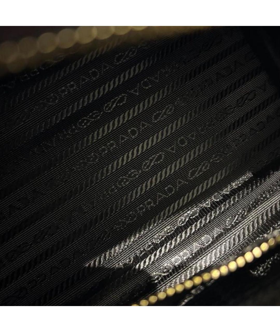 PRADA Коричневая кожаная сумка через плечо, фото 5